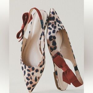 MAEVE by ANTHROPOLOGIE women’s Side Bow Slingback Flats